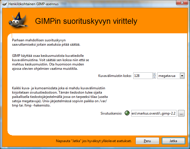 Suorituskyvyn virittely