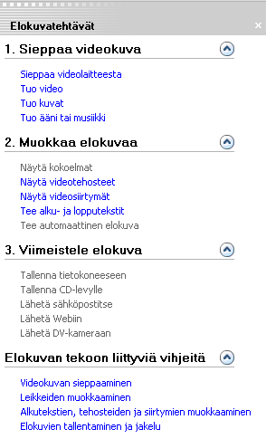 Työvaiheet